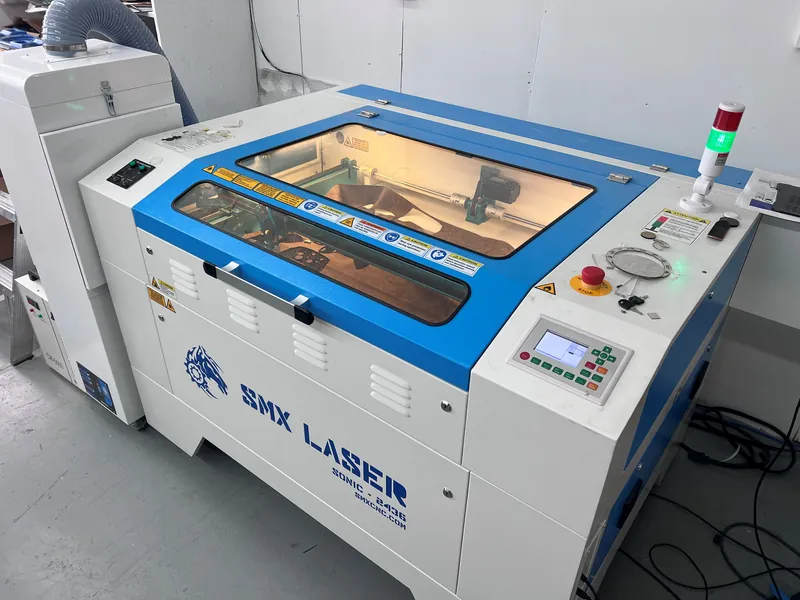 The laser cutter